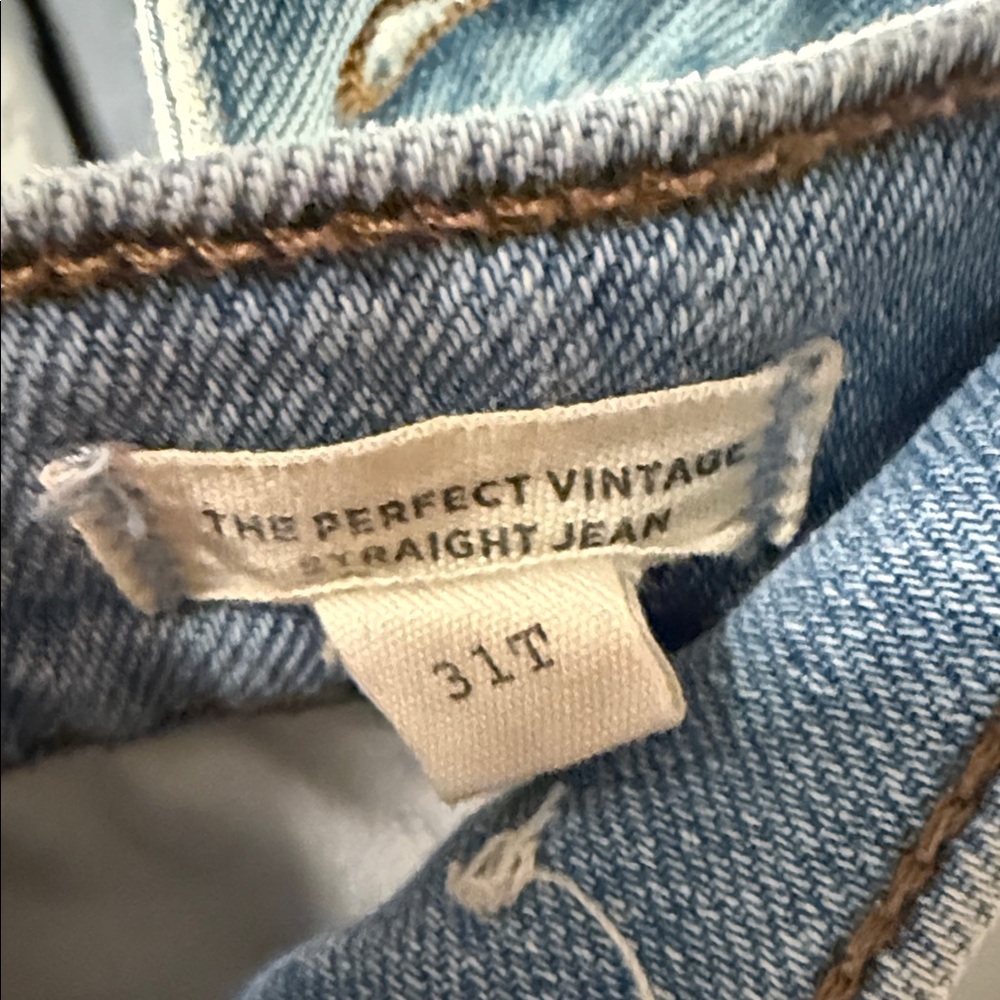 Madewell Women’s Light Blue Straight Jeans - Picture 2 of 2